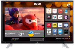 Bush 40 inch 4K Ultra HD Smart TV with Freeview Play.